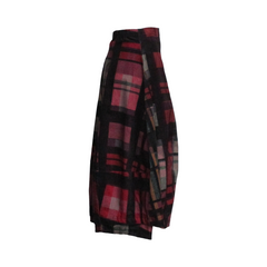 BABYCORD SKIRT, CHECK MULTICOLOR - RUNDHOLZ BLACK LABEL