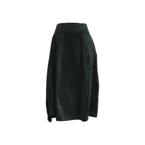 BABYCORD SKIRT, FOREST - RUNDHOLZ BLACK LABEL