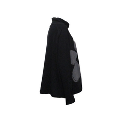 SWEATER, BLACK JACQUARD - RUNDHOLZ BLACK LABEL
