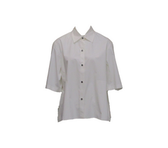 BISCAY SHORT SLEEVE SHIRT, OFFWHITE - SOFIE D'HOORE
