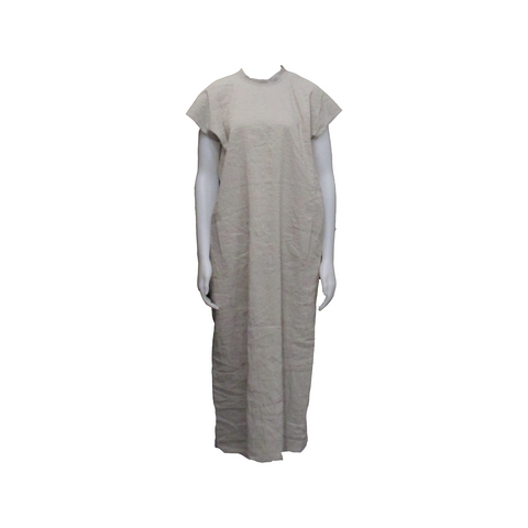 DELPHI SHORT SLEEVE DRESS, NATURAL - SOFIE D'HOORE