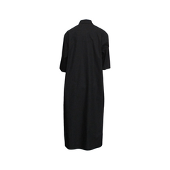 DOSE SHORT SLEEVE SHIRT DRESS, BLACK - SOFIE D'HOORE