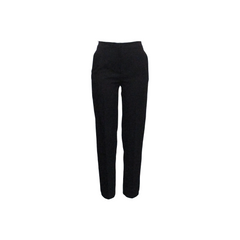 SLIM PANTS, BLACK - ULI SCHNEIDER