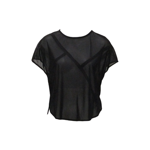 PATCH TOP, BLACK - ULI SCHNEIDER