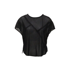 PATCH TOP, BLACK - ULI SCHNEIDER