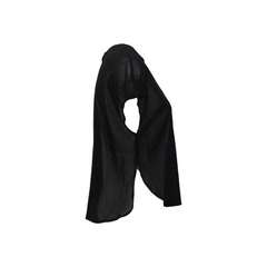 PATCH TOP, BLACK - ULI SCHNEIDER