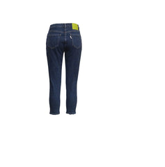 CROPPED JEANS IN 80'S BLUE - AALTO