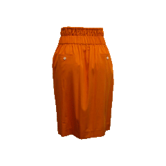 DRAWSTRING SKIRT, ORANGE - AALTO