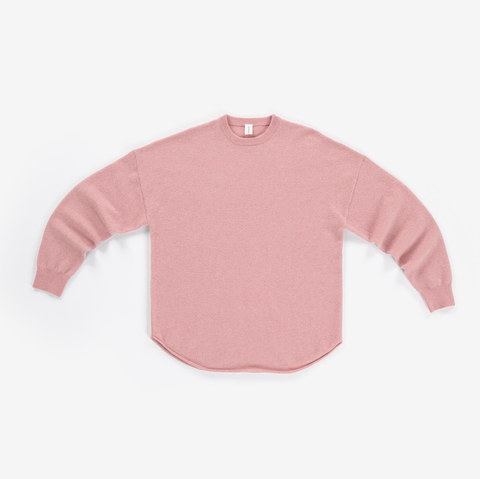 CREW HOP SWEATER, TERRY -  EXTREME CASHMERE